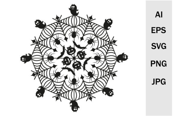 Download Festive Mandala Halloween SVG Files for - Halloween svg files Collection