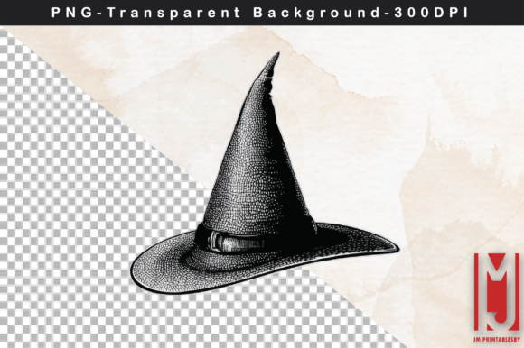 Download Watercolor Witch Hat Clipart - Witch hat Collection