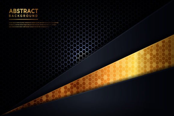 Download Abstract Gold Futuristic Background - Futuristic background Collection
