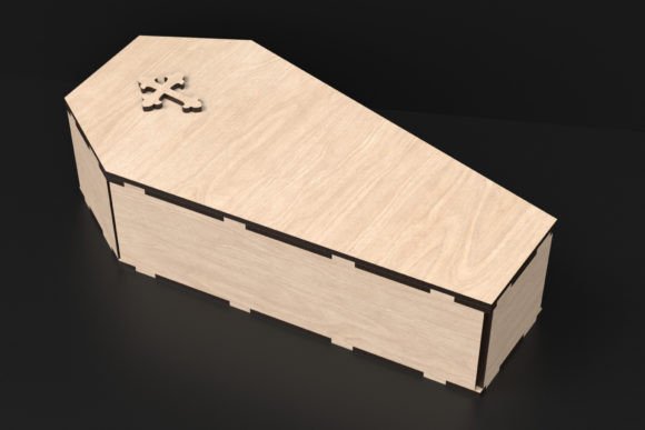 Download Laser Cut 3D Coffin Halloween Svg Files - Halloween svg files Collection